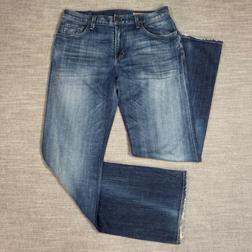 Citizens of Humanity Evans Straight Leg Jeans Men's 34x33 Medium Wash USA Made
